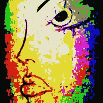Digital Arts titled "pouty" by Keely Mitchell, Original Artwork