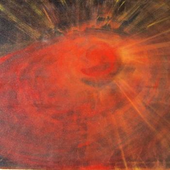 Pintura titulada "rencontre galactique" por Le Monde Selon Iglèse, Obra de arte original, Otro
