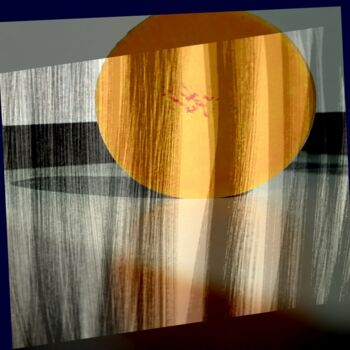 Digital Arts titled "Curtained" by Keith Surridge, Original Artwork, Photo Montage