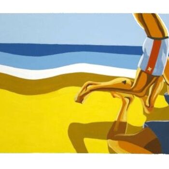 Painting titled "Australian Summer -…" by Kel Clarke, Original Artwork, Acrylic