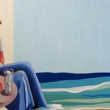 Pintura titulada "Australian Summer -…" por Kel Clarke, Obra de arte original, Acrílico Montado en Bastidor de camilla de ma…