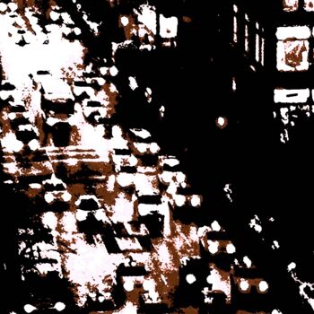 Fotografie getiteld "Traffic 34d3" door Ken Lerner, Origineel Kunstwerk, Digitale fotografie