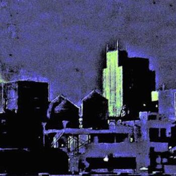 Photographie intitulée "Cityscape in the St…" par Ken Lerner, Œuvre d'art originale, Photographie numérique