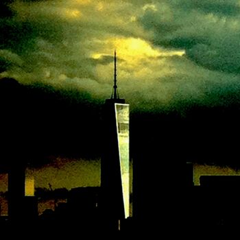 Fotografie mit dem Titel "Freedom Tower 800d" von Ken Lerner, Original-Kunstwerk, Digitale Fotografie