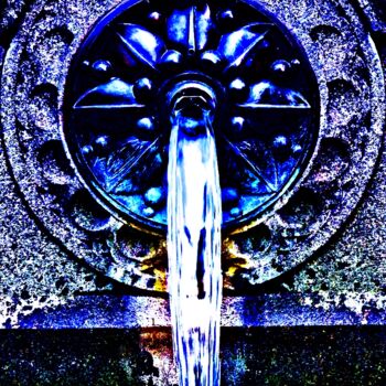 제목이 "Fountain at City Ha…"인 사진 Ken Lerner로, 원작, 디지털