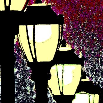 Фотография под названием "Lamps 1k5" - Ken Lerner, Подлинное произведение искусства, Цифровая фотография