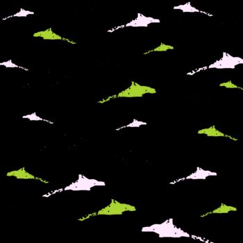 Fotografia intitulada "Sharks Crossing 1b31" por Ken Lerner, Obras de arte originais, Fotografia digital