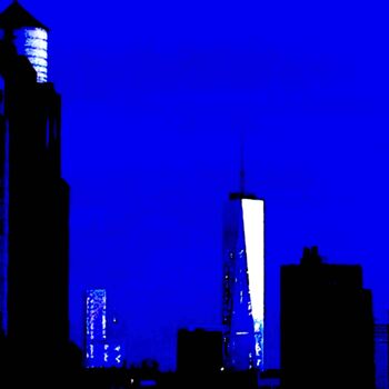 "Freedom Tower 1000a" başlıklı Fotoğraf Ken Lerner tarafından, Orijinal sanat, Dijital Fotoğrafçılık
