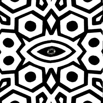 Фотография под названием "Hexagons and Diamon…" - Ken Lerner, Подлинное произведение искусства, Цифровая фотография