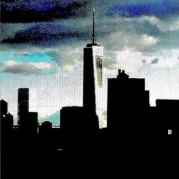 "Freedom Tower 121f2" başlıklı Fotoğraf Ken Lerner tarafından, Orijinal sanat, Dijital Fotoğrafçılık