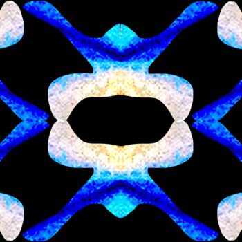 数字艺术 标题为“Organic Symmetry 3d3” 由Ken Lerner, 原创艺术品, 2D数字工作