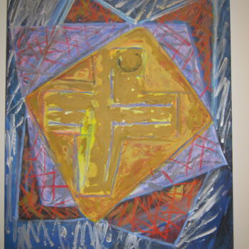 Malerei mit dem Titel "Starman" von Ken Pammen, Original-Kunstwerk