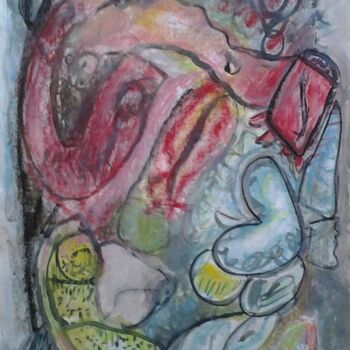 Pintura titulada "Prelude to sylvan c…" por Ken Pammen, Obra de arte original, Gouache