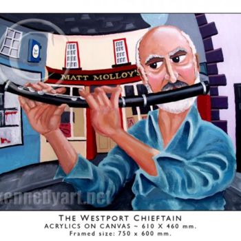 绘画 标题为“The Westport Chief” 由Francis Kennedy, 原创艺术品