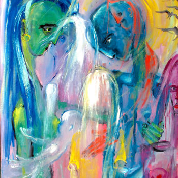 Картина под названием "2007-mood-dream-57-…" - Kenneth Agnello, Подлинное произведение искусства