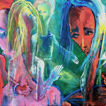 Pittura intitolato "Translucent Fragmen…" da Kenneth Agnello, Opera d'arte originale, Olio