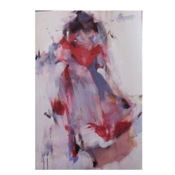 Картина под названием "From the Flamenco s…" - Kenneth Loynes, Подлинное произведение искусства, Акрил