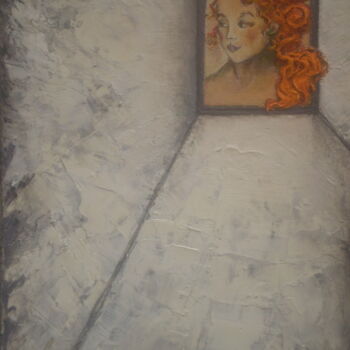 Schilderij getiteld "Alice" door Kenra, Origineel Kunstwerk, Olie