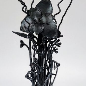 Escultura titulada "Daedalia" por Kent Knapp, Obra de arte original, Metales
