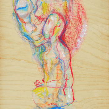 Peinture intitulée "oneness" par Kenta Mizno, Œuvre d'art originale, Acrylique
