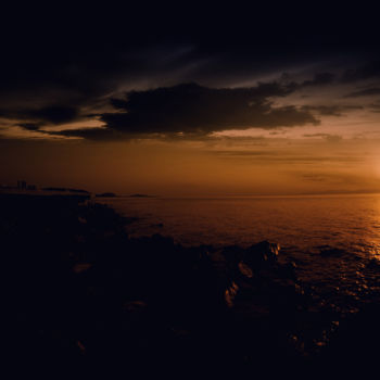 Fotografía titulada "Sea Sunset" por Max Kenzory, Obra de arte original