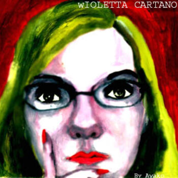 绘画 标题为“Wioletta Cartano(2)” 由Thuy Thanh Nguyen, 原创艺术品