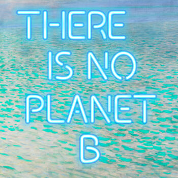 Grafika cyfrowa / sztuka generowana cyfrowo zatytułowany „There is no Planet…” autorstwa Kerry Pritchard, Oryginalna praca,…