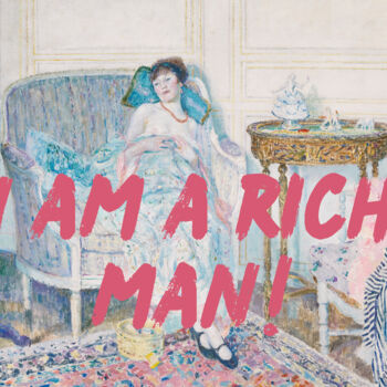 Arte digitale intitolato "I AM A RICH MAN" da Kerry Pritchard, Opera d'arte originale, Pittura digitale