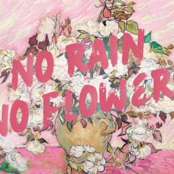 Digital Arts titled "No Rain No Flowers…" by Kerry Pritchard, Original Artwork, Digital Painting
