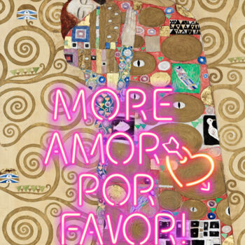 Arte digitale intitolato "More Amor Por Favor…" da Kerry Pritchard, Opera d'arte originale, Pittura digitale
