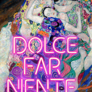 Digitale Kunst mit dem Titel "Dolce Far Niente -…" von Kerry Pritchard, Original-Kunstwerk, Digitale Malerei