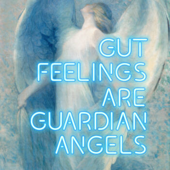 "Gut feelings are gu…" başlıklı Dijital Sanat Kerry Pritchard tarafından, Orijinal sanat, Dijital Resim