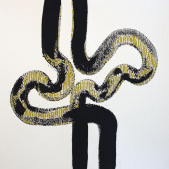 Painting titled "Porous 02" by Kerstin Sagebiel, Original Artwork, Acrylic