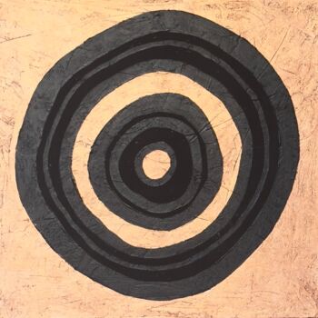 Pittura intitolato "Spin Around II" da Kerstin Sagebiel, Opera d'arte originale, Acrilico Montato su Telaio per barella in l…