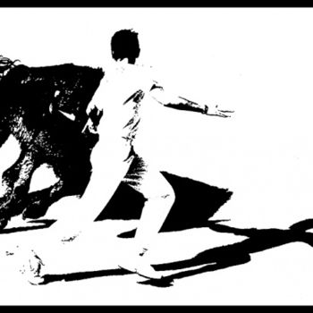 Grafika cyfrowa / sztuka generowana cyfrowo zatytułowany „Cocarde” autorstwa L Kerval, Oryginalna praca, Malarstwo cyfrowe