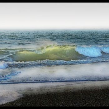 Digital Arts titled "Mer et brouillard" by L Kerval, Original Artwork