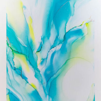 Картина под названием "Deep Sea 5" - Kevich Anastacia, Подлинное произведение искусства, Чернила