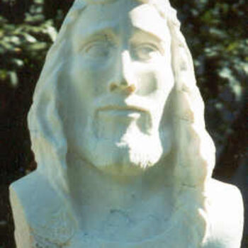 Sculpture titled "Jesus Christ" by Kevin Butler, Original Artwork