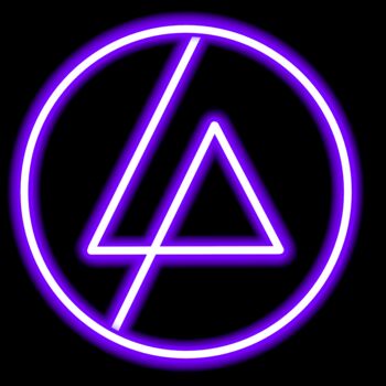 Digitale Kunst getiteld "Linkin park logo ne…" door Kevin Ferri, Origineel Kunstwerk, 2D Digital Work