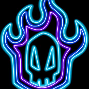 Digitale Kunst getiteld "Logo de bleach neon" door Kevin Ferri, Origineel Kunstwerk, 2D Digital Work
