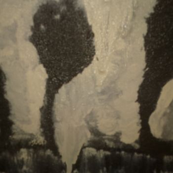 Malerei mit dem Titel "cauchemar des torna…" von Khadija Sadek Moudafi, Original-Kunstwerk, Öl