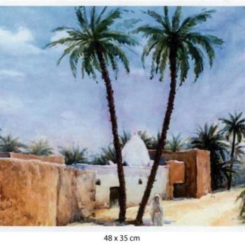 Malarstwo zatytułowany „A-14.jpg” autorstwa Abdelbassat Khaled, Oryginalna praca
