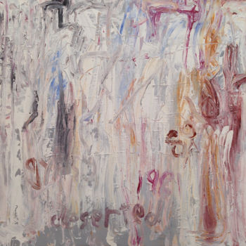 Pittura intitolato "Frost" da Khalid Alzayani, Opera d'arte originale, Acrilico