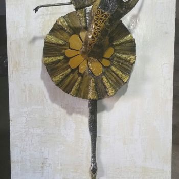 Skulptur mit dem Titel "La pointe 2" von Khalid Darnaoud, Original-Kunstwerk