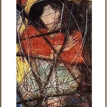 Pintura titulada "Womens Feeling  2" por Khatri Aamir, Obra de arte original
