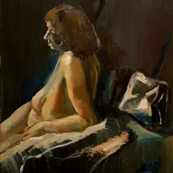 Old woman's nude
