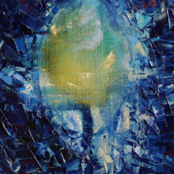 Картина под названием "Алайя" - Валерий Семенихин, Подлинное произведение искусства, Масло Установлен на Деревянная рама для…