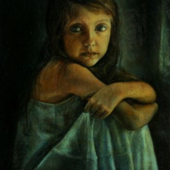 Malarstwo zatytułowany „Маленькая Жизнь” autorstwa Валерий Семенихин, Oryginalna praca, Olej