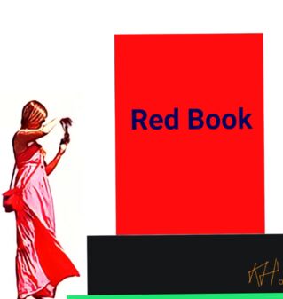 ""Red Book"" başlıklı Heykel Khurshed Husenov tarafından, Orijinal sanat, Bronz
