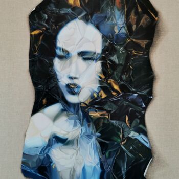 Peinture intitulée "Whispers" par Kiara Peelman, Œuvre d'art originale, Huile Monté sur Châssis en bois